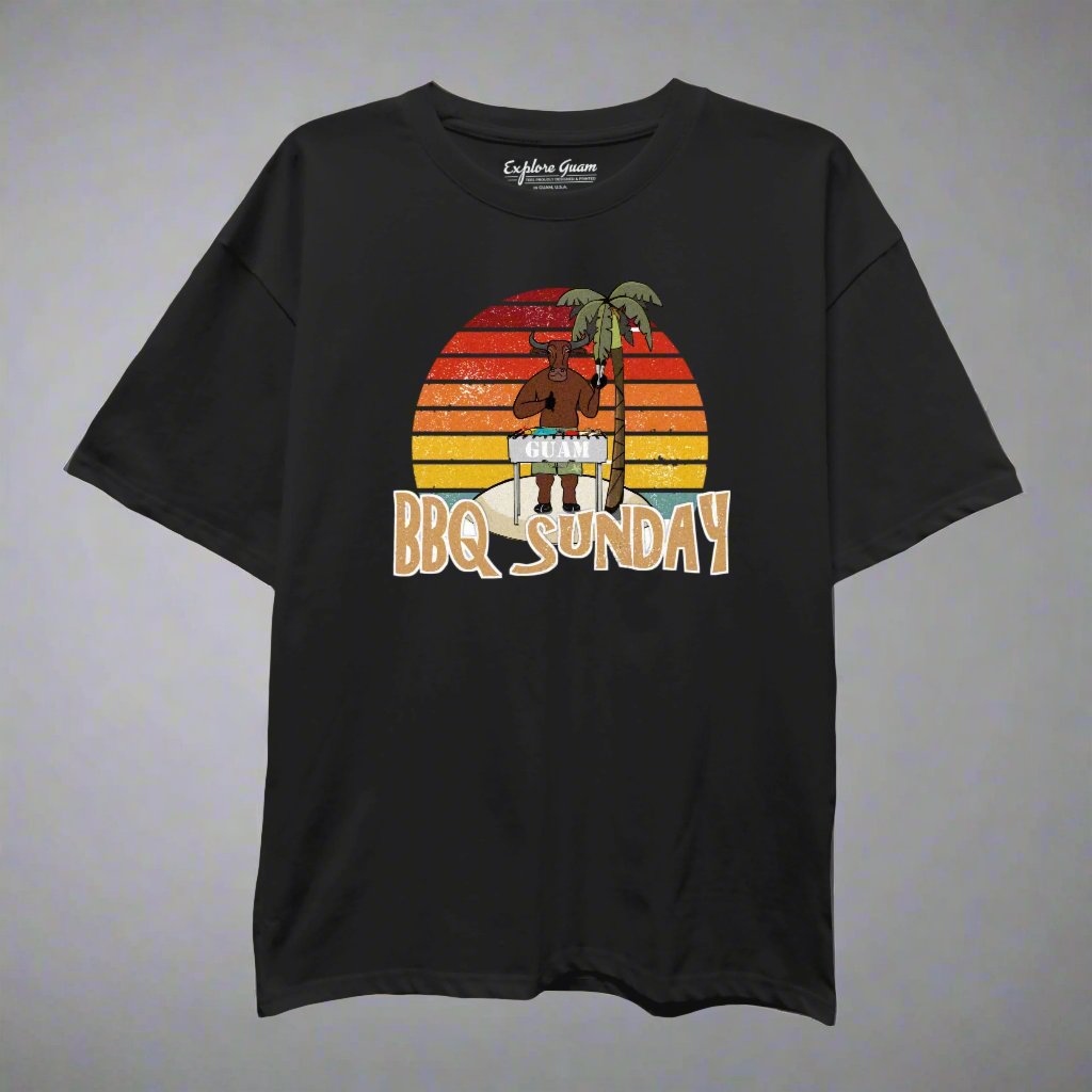 ALWAYS A BBQ SUNDAY GUAM TEE