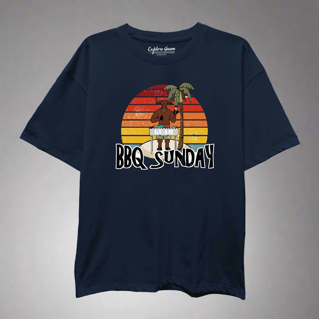 ALWAYS A BBQ SUNDAY GUAM TEE