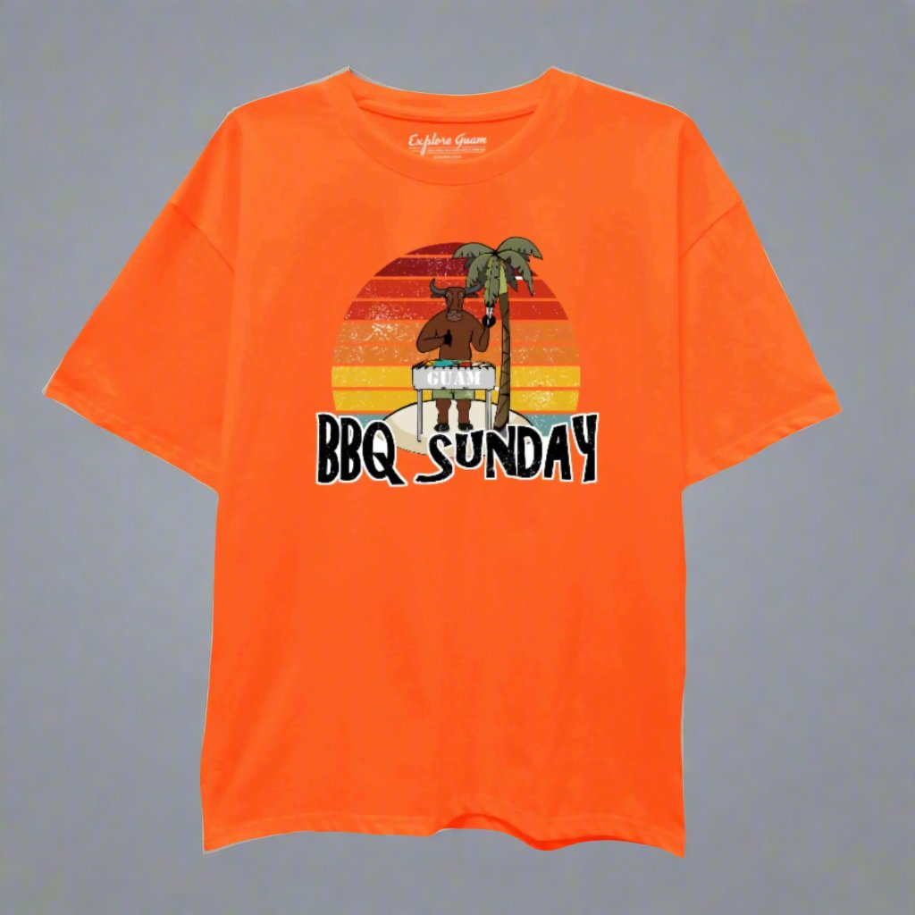 ALWAYS A BBQ SUNDAY GUAM TEE