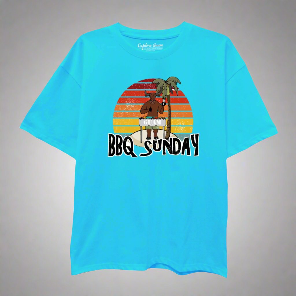 ALWAYS A BBQ SUNDAY GUAM TEE