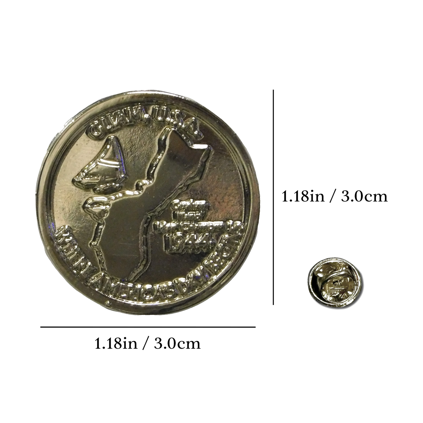 GUAM QUARTER PIN