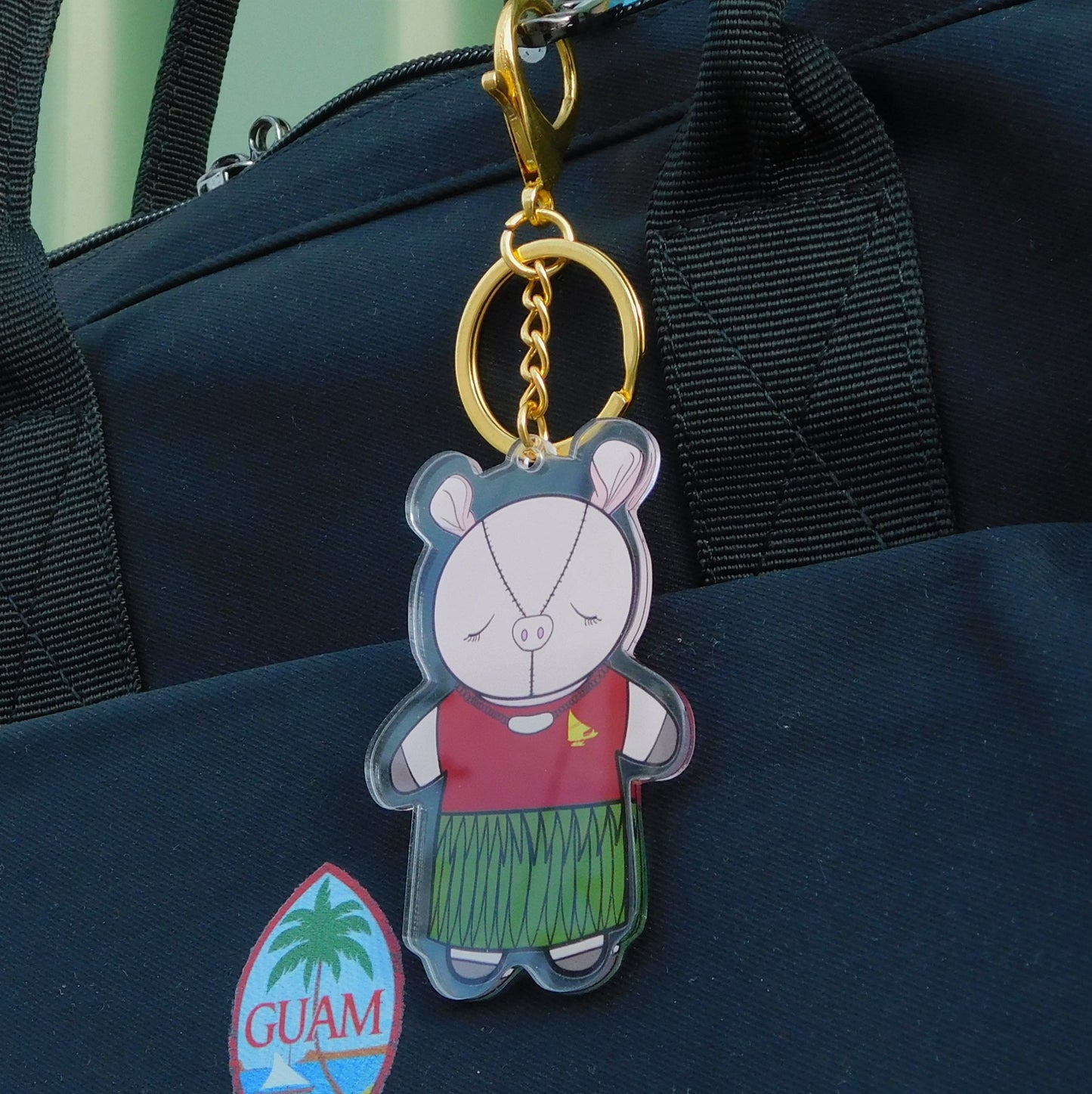 EXPLORE GUAM GUAM KEYCHAIN