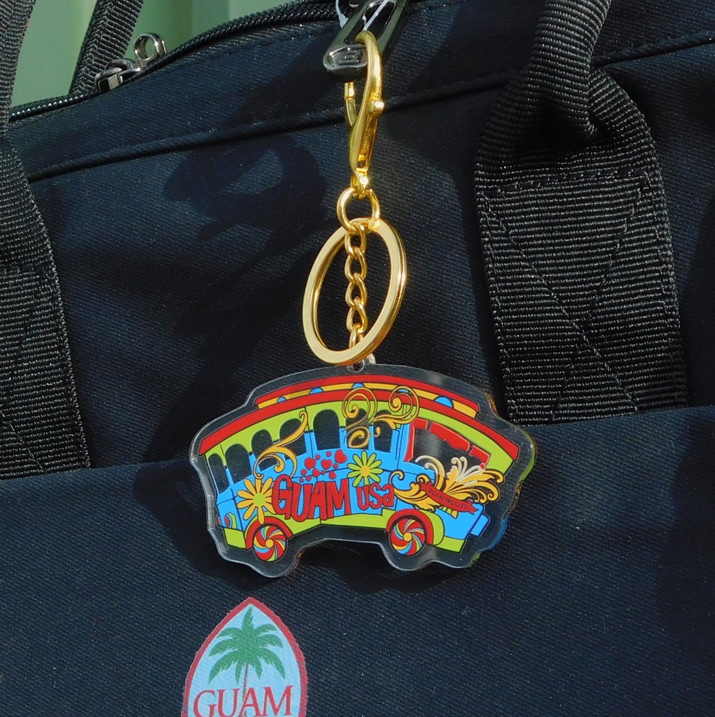 EXPLORE GUAM GUAM KEYCHAIN