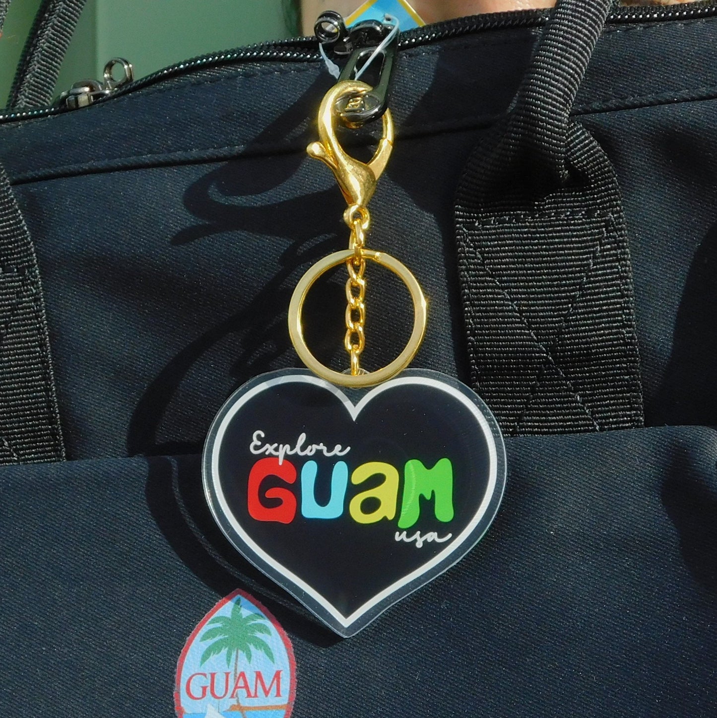 EXPLORE GUAM GUAM KEYCHAIN