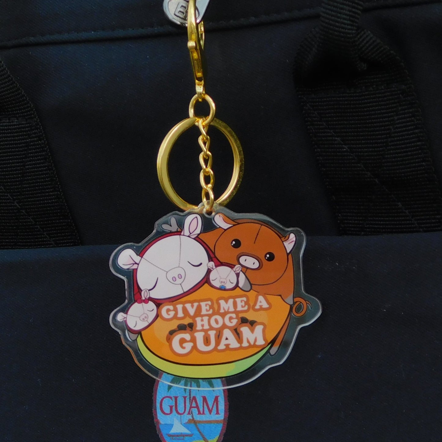 EXPLORE GUAM GUAM KEYCHAIN