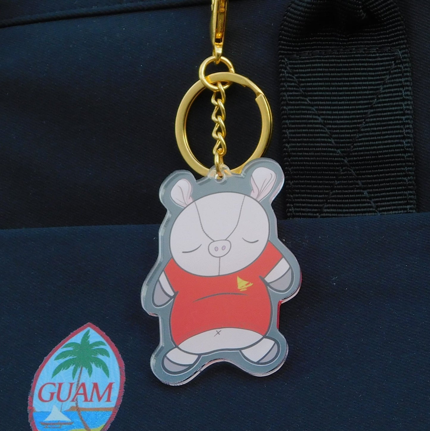 EXPLORE GUAM GUAM KEYCHAIN