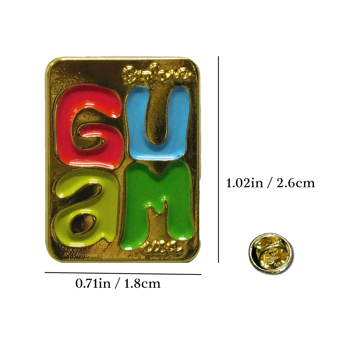 EXPLORE GUAM PIN