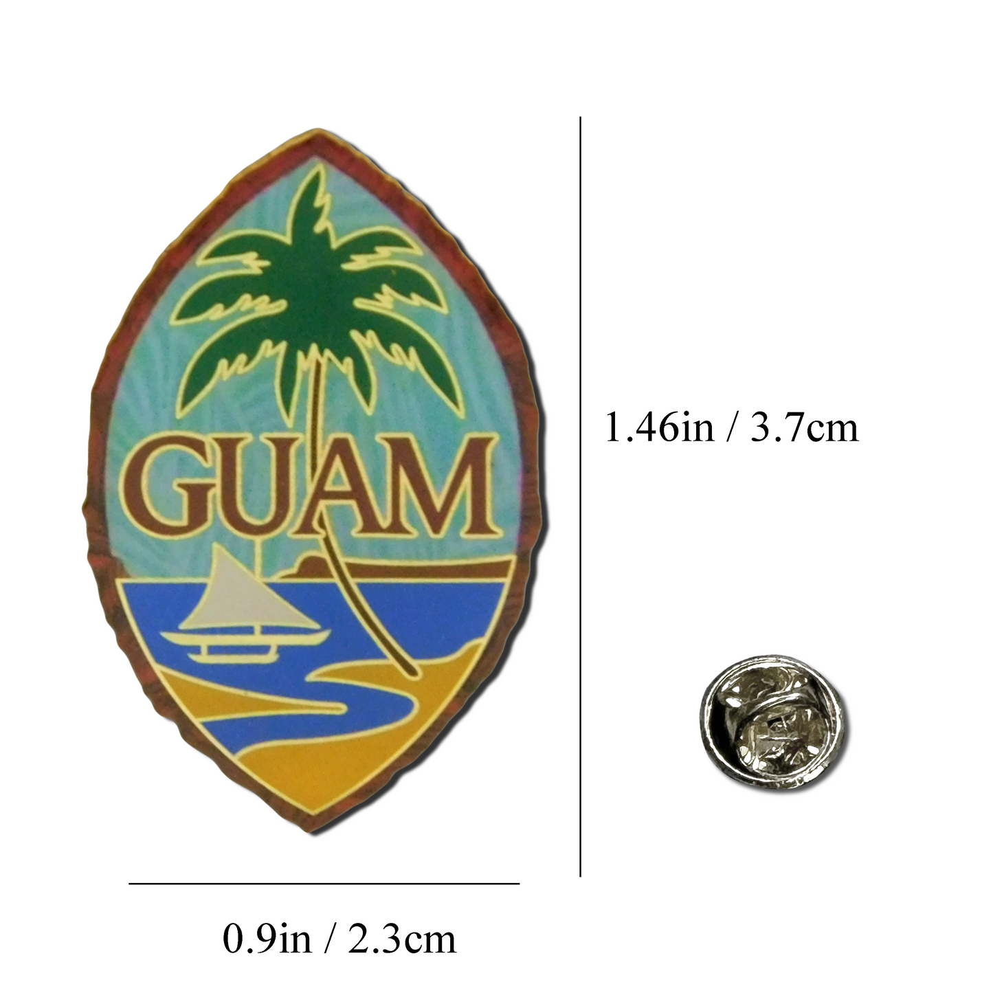 GUAM SEAL PIN