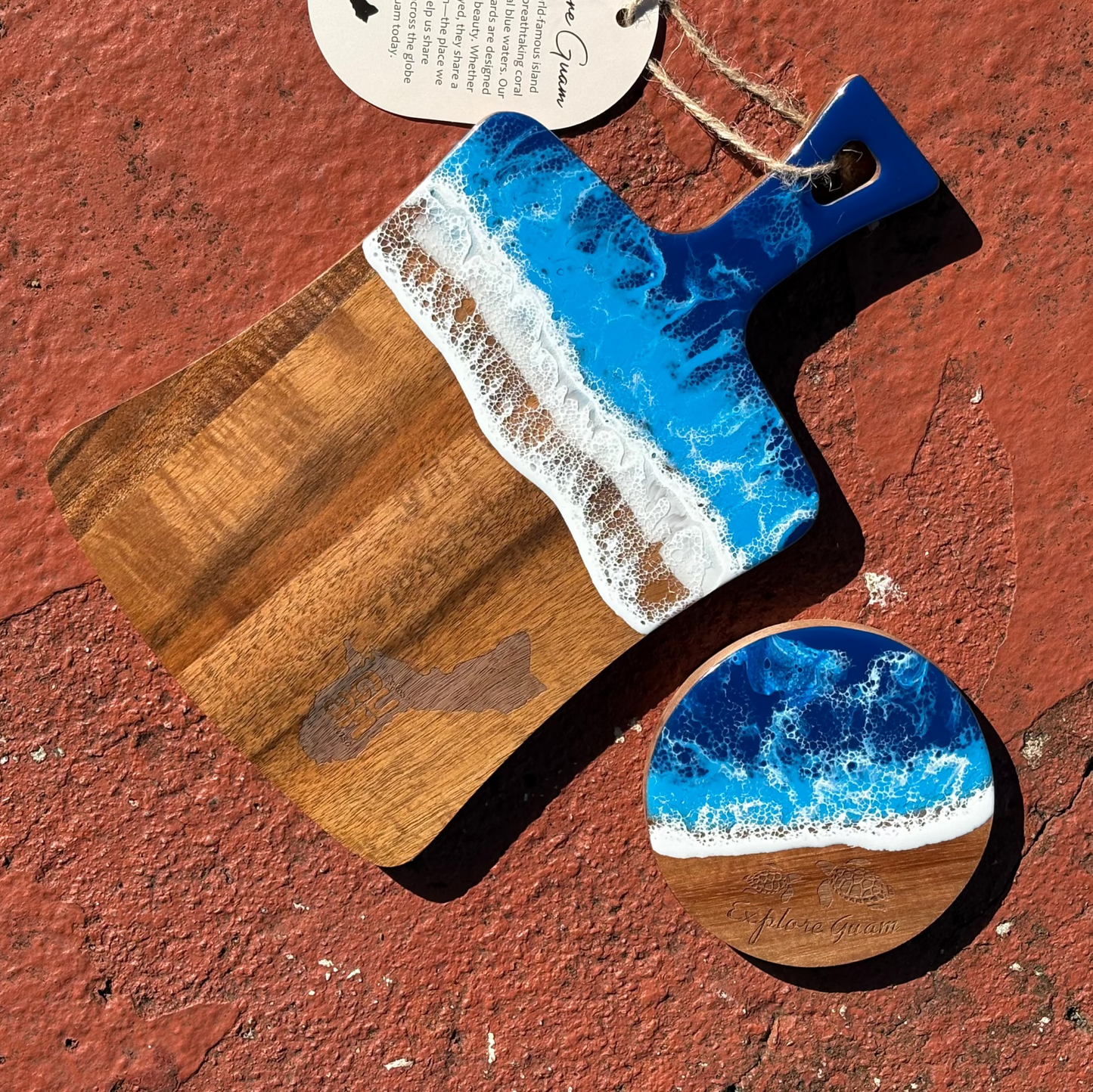 PADDLE SHAPE RESIN BOARD