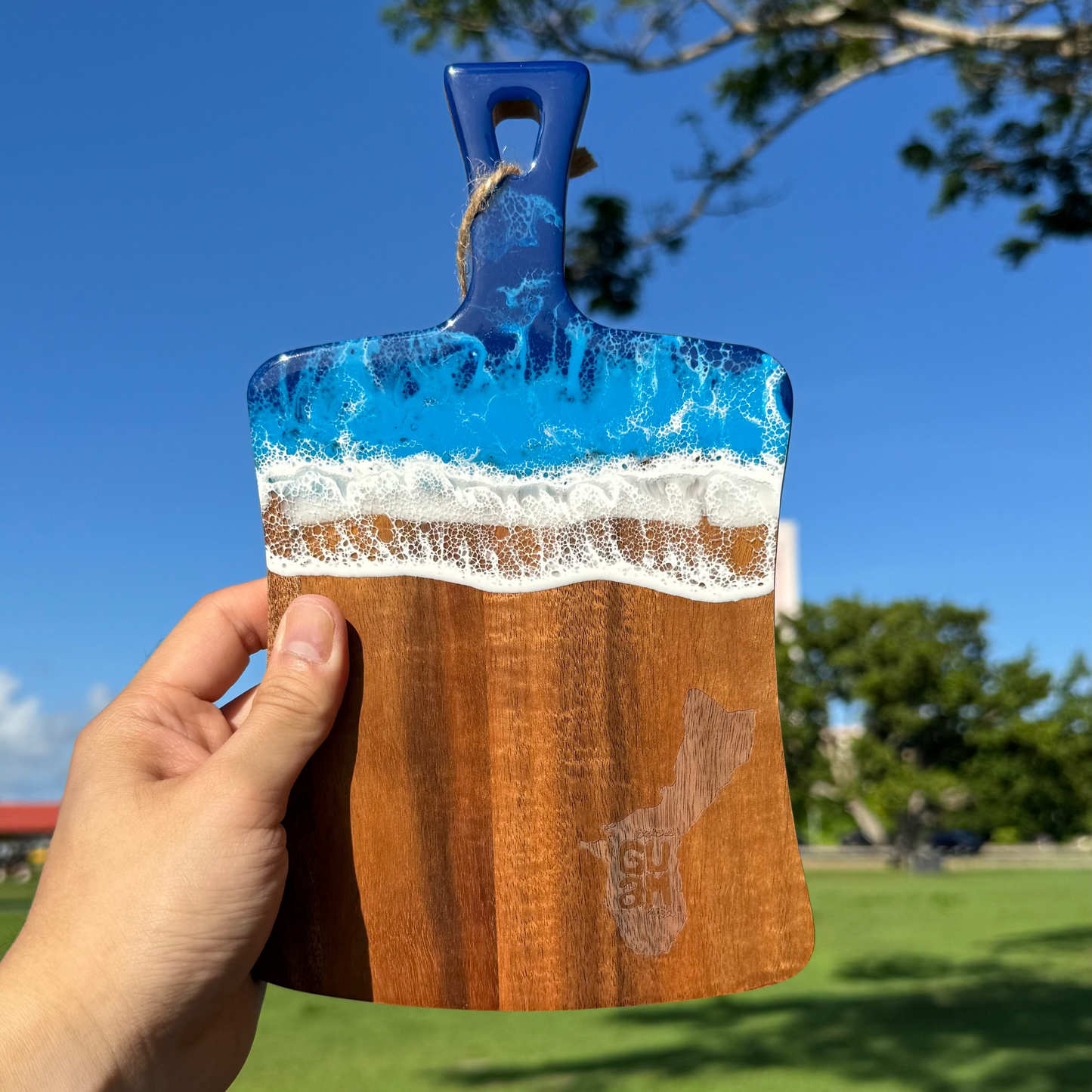 PADDLE SHAPE RESIN BOARD