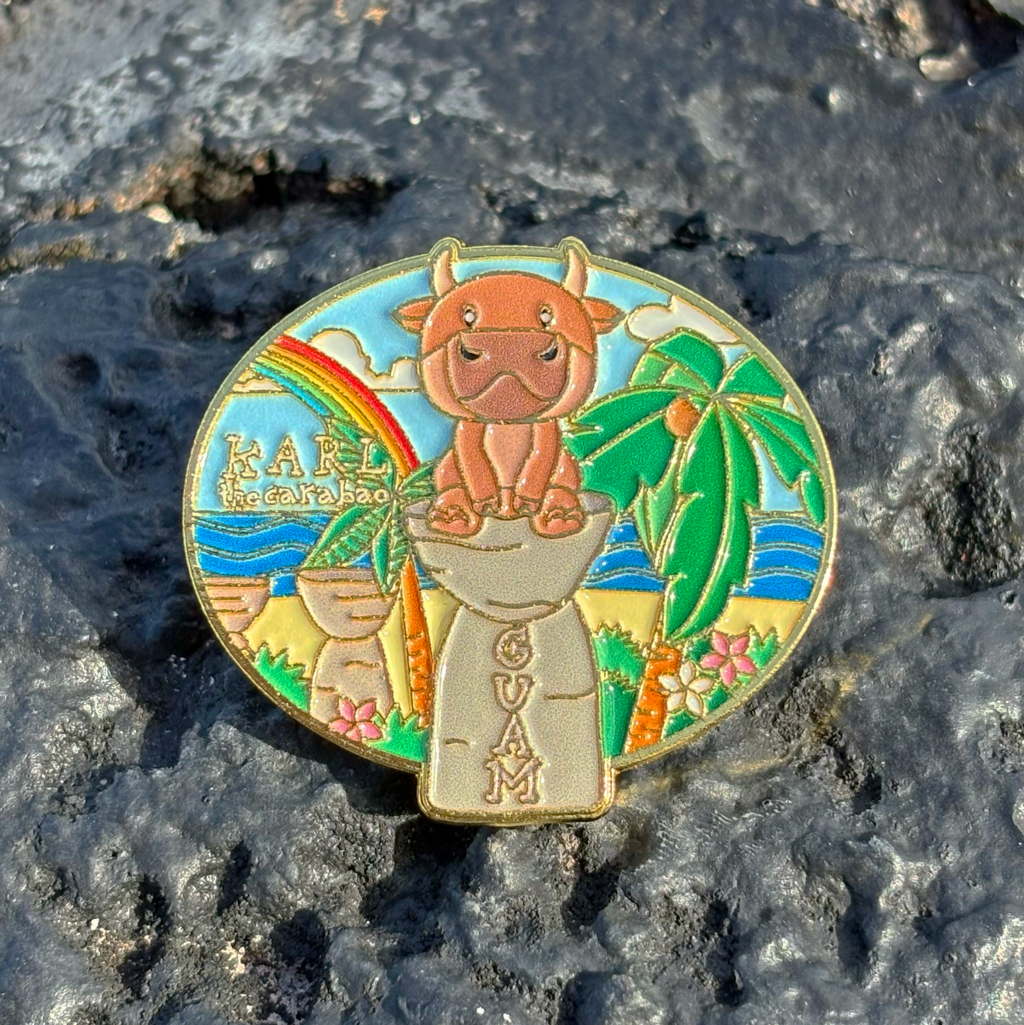 KARL ON ISLAND PIN