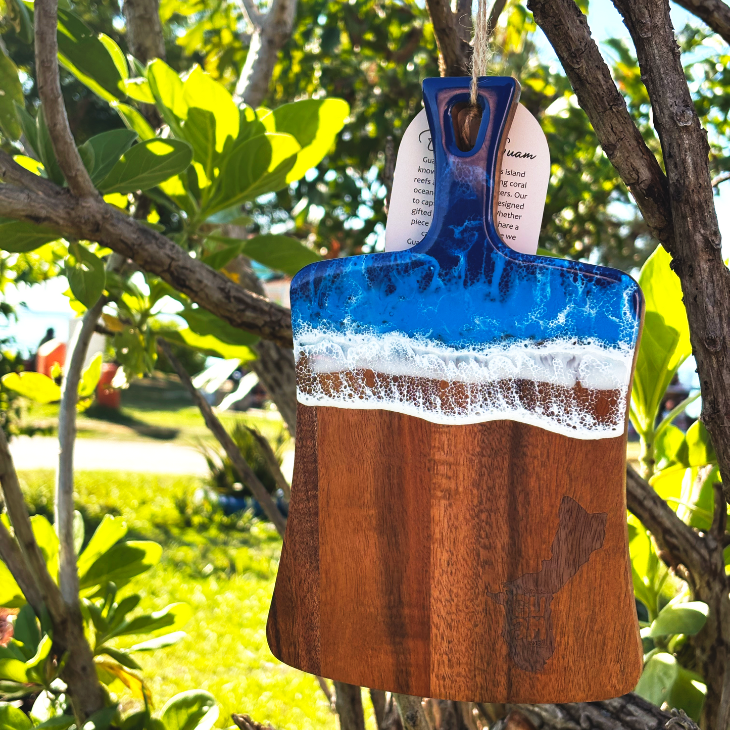 PADDLE SHAPE RESIN BOARD