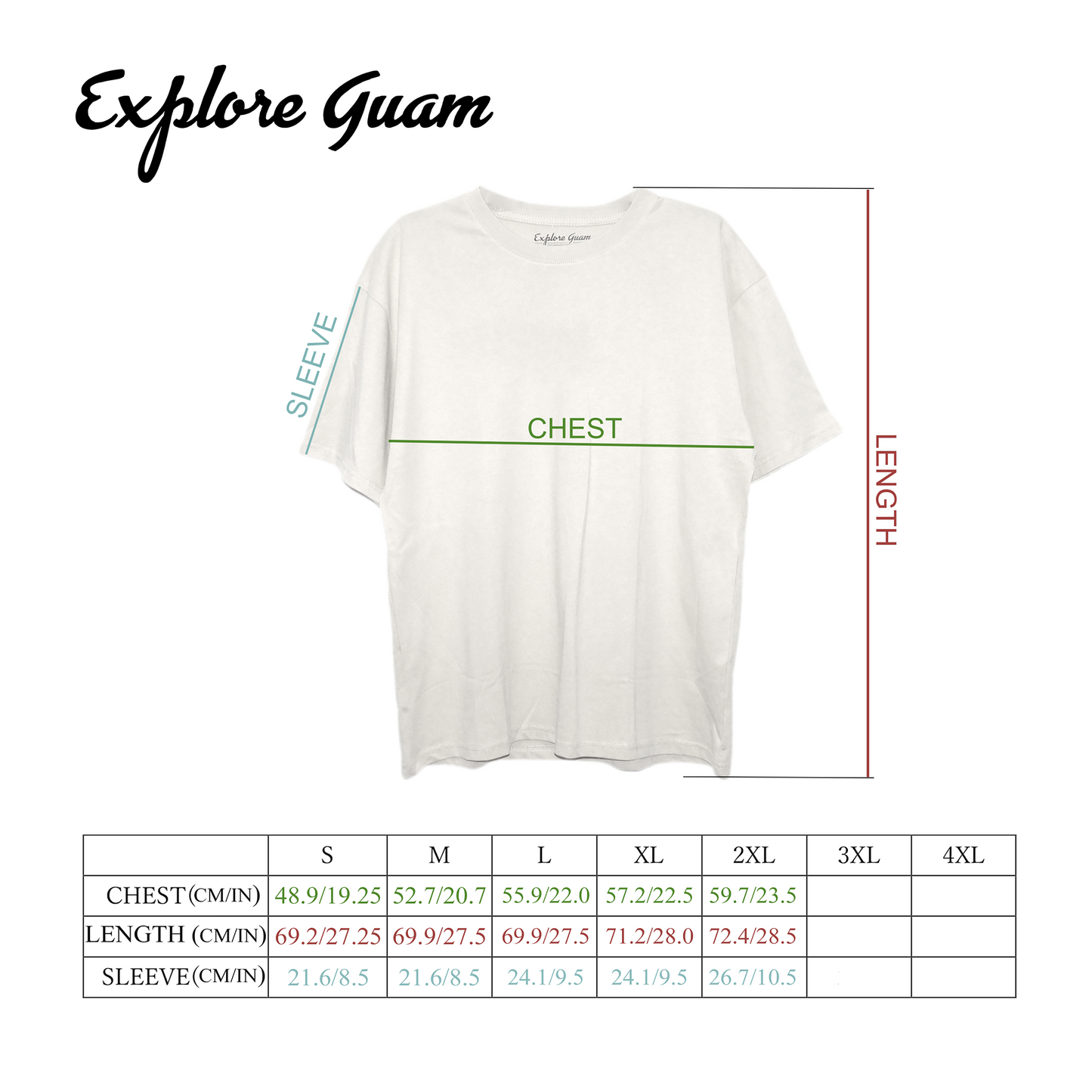 FUJITA BEACH SURFING GECKO GUAM TEE