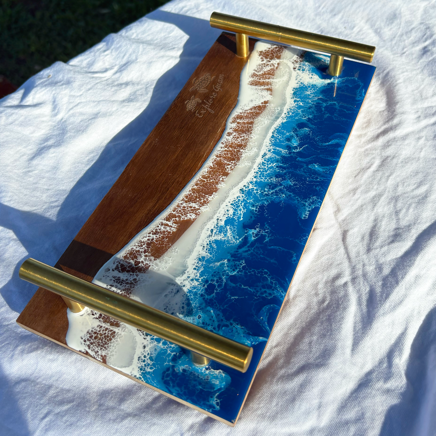 RESIN SERVING TRAY