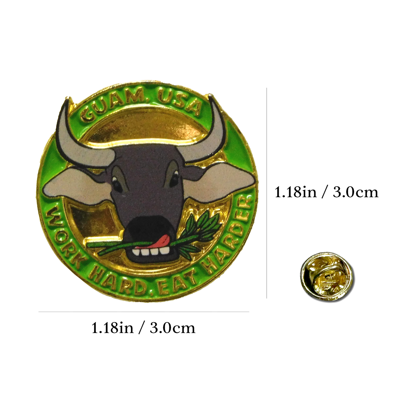 GUAM CARABAO PIN