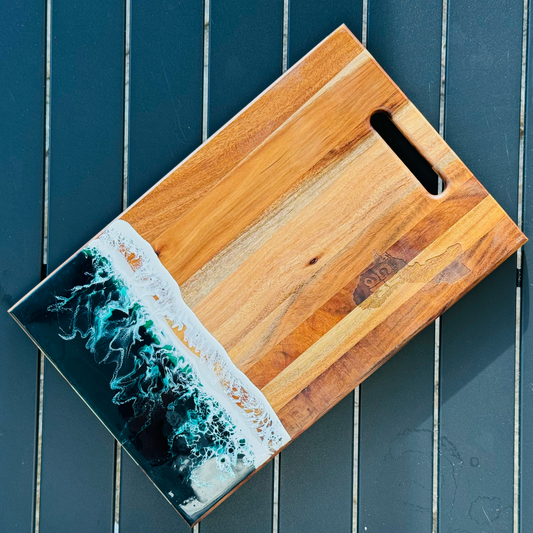 EXPLORE GUAM CHARCUTERIE BOARD - RECTANGULAR