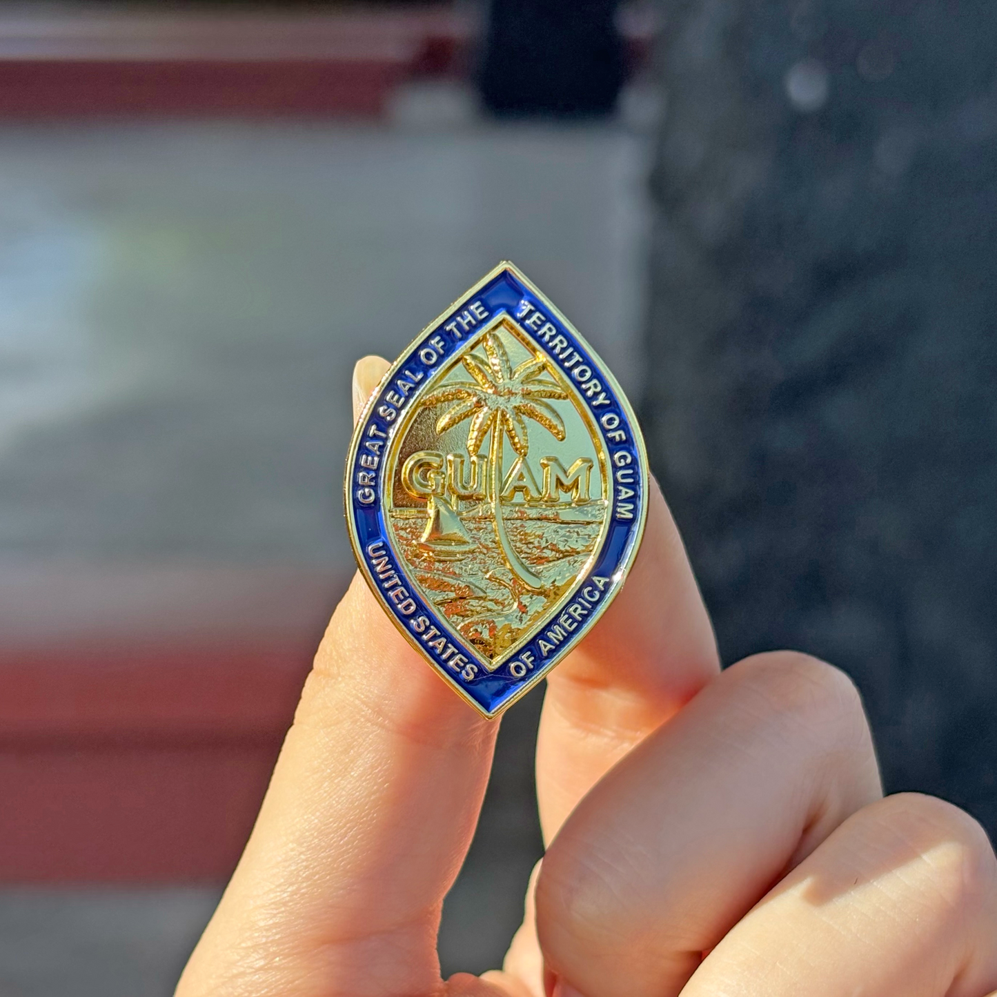 GREAT SEAL OF GUAM PIN