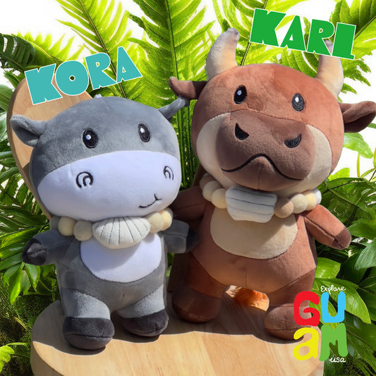 GIVE ME A MOO MOO - KARL AND KORA PLUSHIE